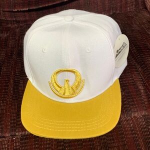 Loot Crate White Yellow Snapback Cap